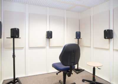 Test audio en cabine Avenches